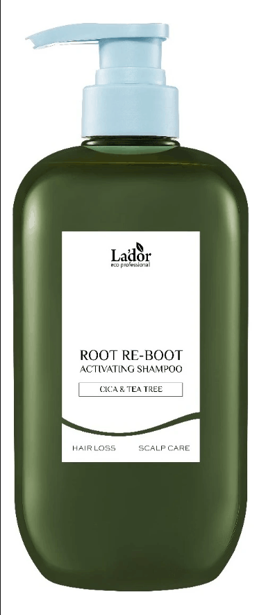 LA'DOR ROOT RE-BOOT ACTIVATING SHAMPOO CICA & TEA TREE, 350мл