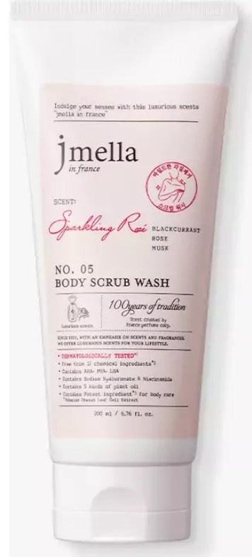 Jmella In France Sparkling Rosé Body Scrub Wash-min