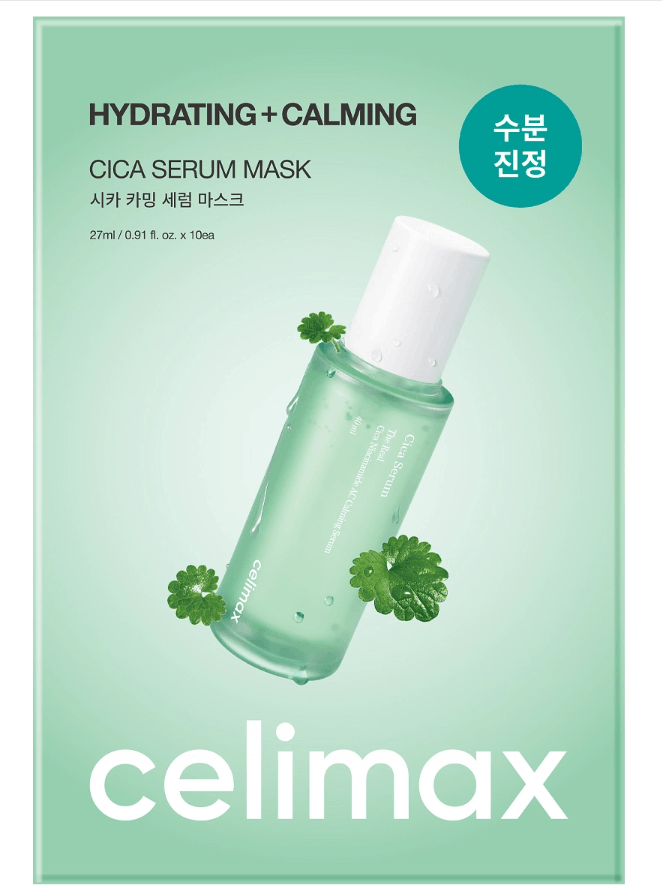 CELIMAX The Real Cica Calming Serum Mask