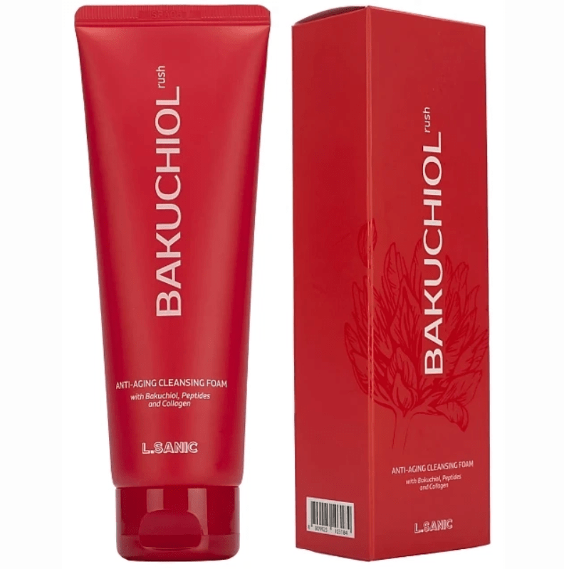 L.Sanic Bakuchiol Rush Anti-Aging Cleansing Foam