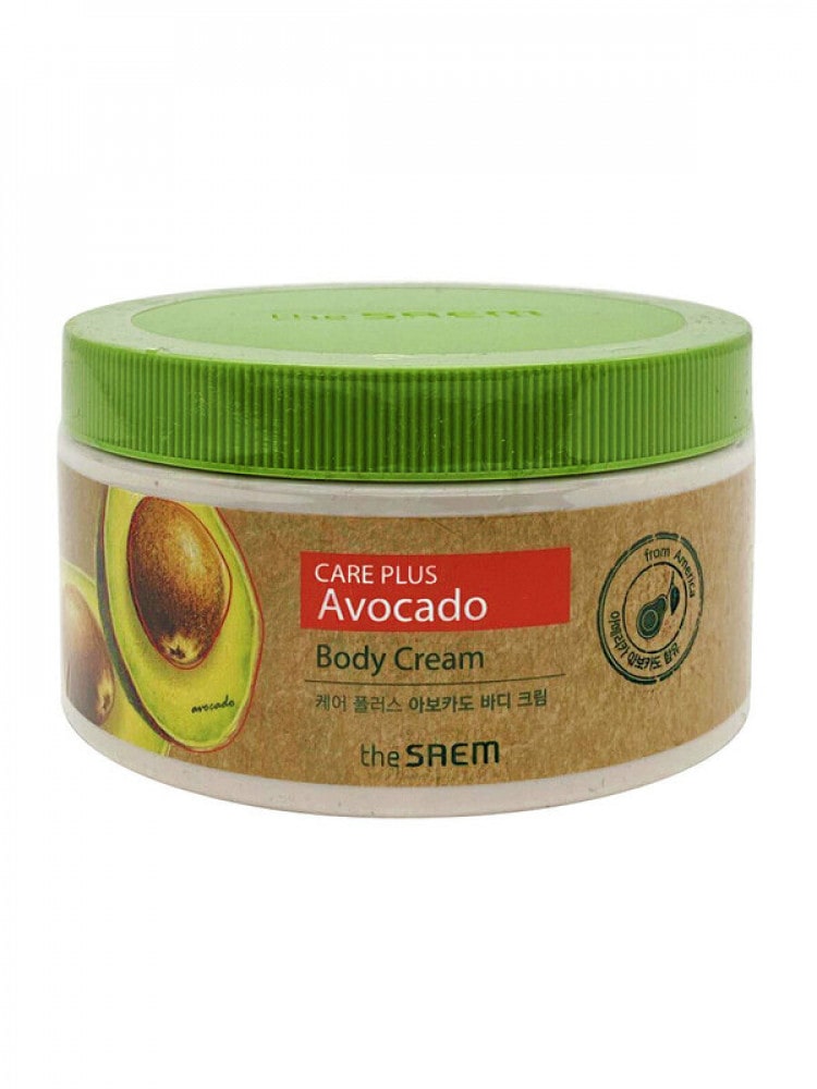 The Saem Care Plus Avocado Body Cream-min