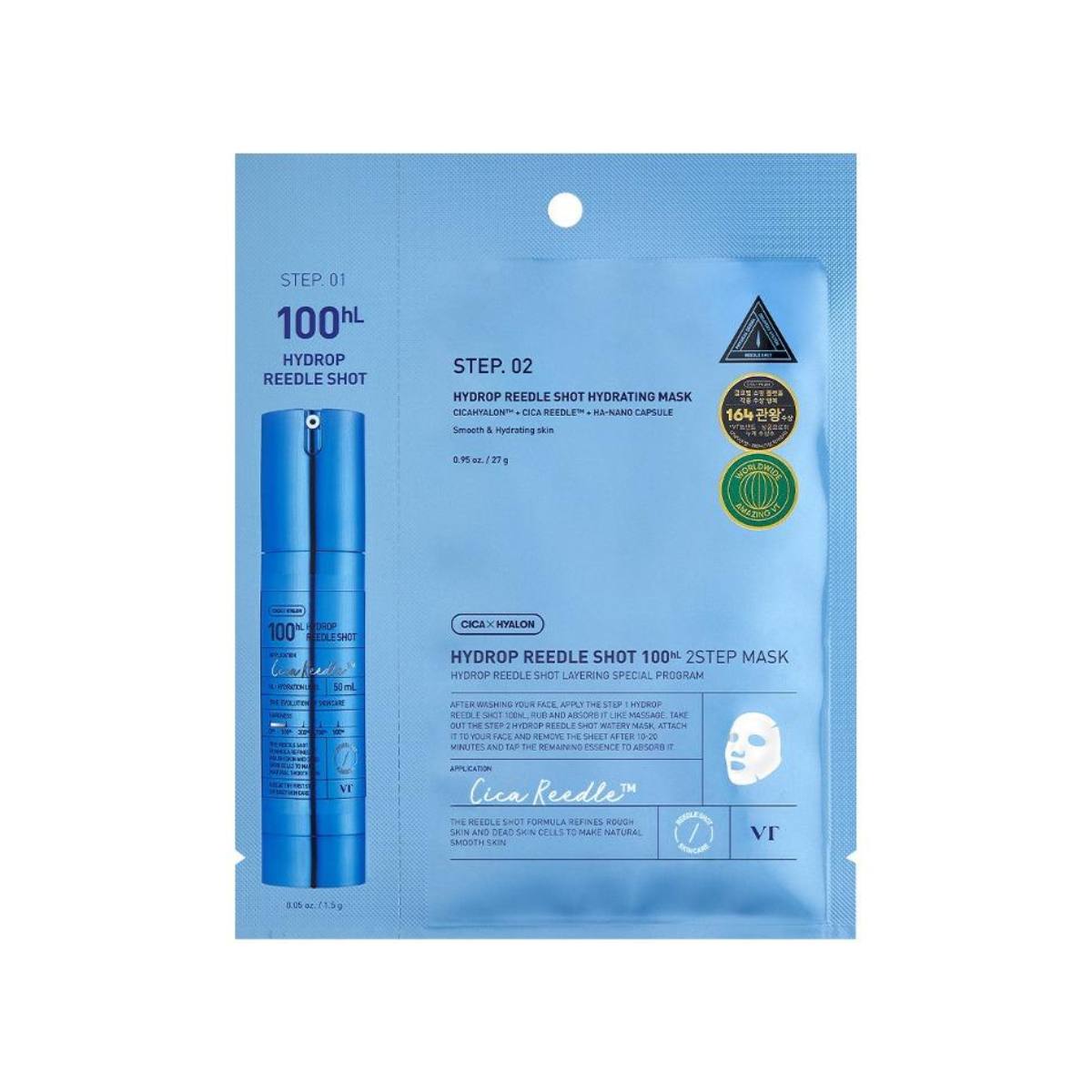 Hydrop Reedle Shot 100 2Step Mask-min