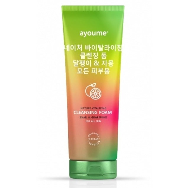 Ayoume_penka_dlya_litsa_vosstanavlivayuschaya_Nature_Vitalizing_Snail___Grapefruit-min