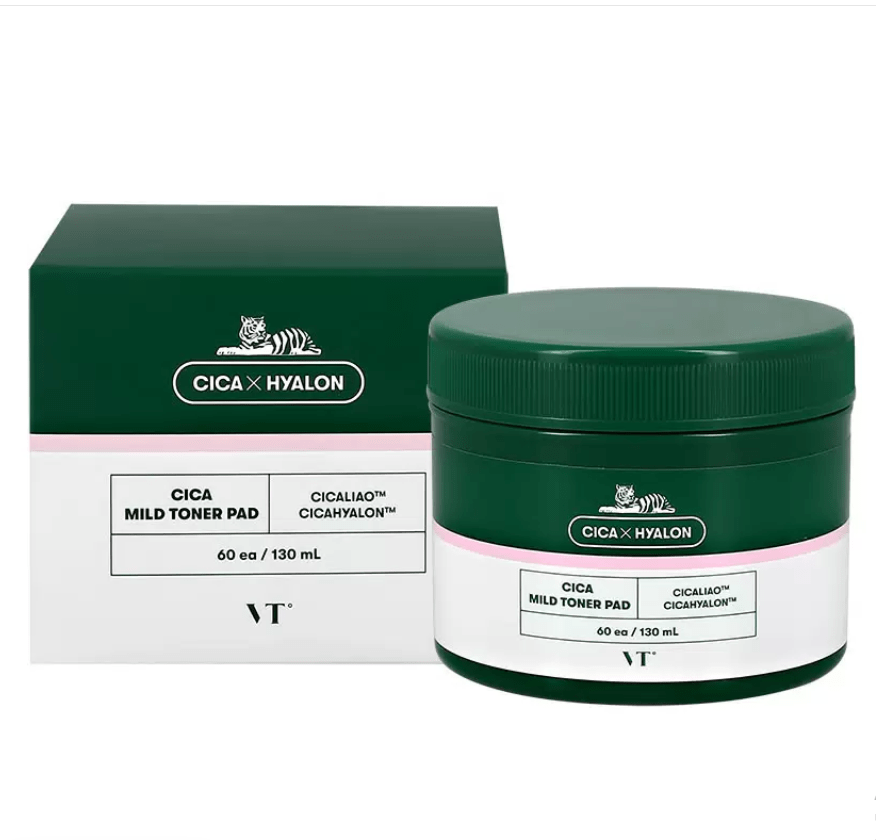 VT Cosmetics CICA MILD TONER PAD-min