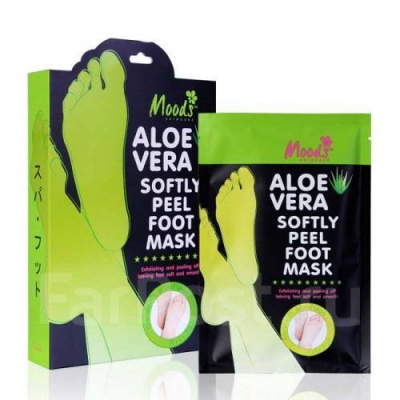 Пилинг-носочки для ног Moods Softly Peel Foot Mask
