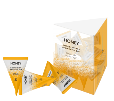 Маска для лица с медом J:ON Honey Smooth Velvety and Healthy Skin Wash Off Mask Pack