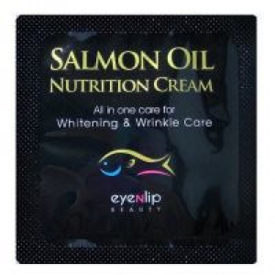 Крем для лица с лососевым маслом пробник Eyenlip Salmon Oil Cream Sample