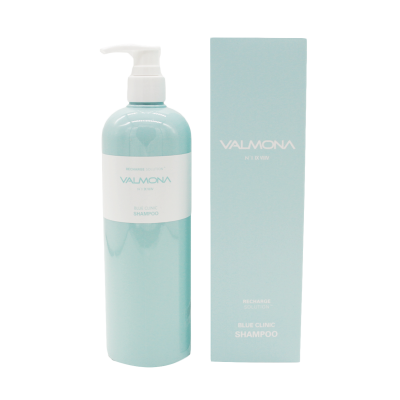 Шампунь для волос Увлажнение Evas Valmona Recharge Solution Blue Clinic Shampoo