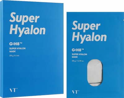 Маска тканевая для лица увлажняющая VT Cosmetics Super Hyalon Mask  