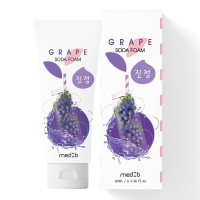 Пенка для умывания с экстрактом винограда и содой MedB Grape Soda Foam