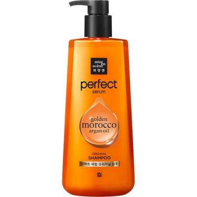 Шампунь для поврежденных волос Mise En Scene Perfect Serum Shampoo Golden Morocco Argan Oil