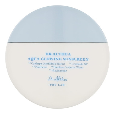 Солнцезащитный крем увлажняющий Dr.Althea Aqua Glowing Sunscreen SPF50+ PA++++, 45 мл