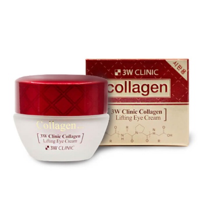 Крем-лифтинг коллаген для век 3W Clinic Collagen Lifting Eye Cream