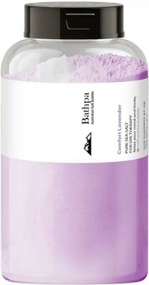 Соль для ванны пенящаяся, лаванда Evas Bathpa Australian Salt Bubble Comfort Lavender, 500 гр