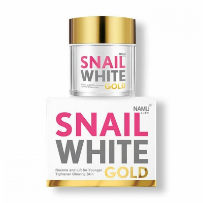 Крем для лица улиточный для лифтинга и увлажнения Royal Thai Herb Snail White Gold
