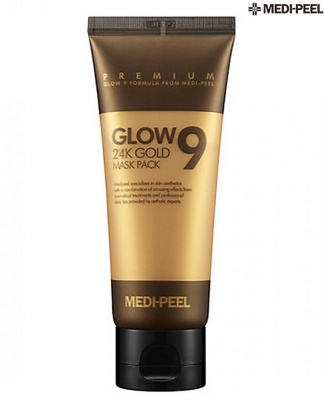 Маска-пленка с золотом Medi-Peel Glow 9 24K Gold Mask Pack