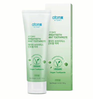 Зубная паста освежающая паста с мятой Atomy Brighteeth Mint Toothpaste