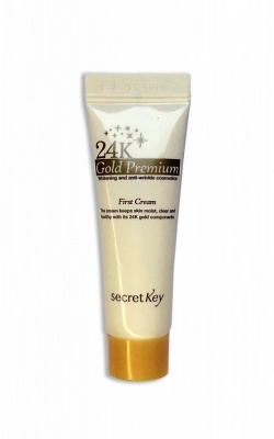 Крем для лица питательный с золотом мини Secret Key 24K Gold Premium First Cream
