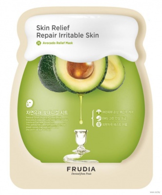 Маска тканевая для лица с авокадо Frudia Avocado Relief Mask