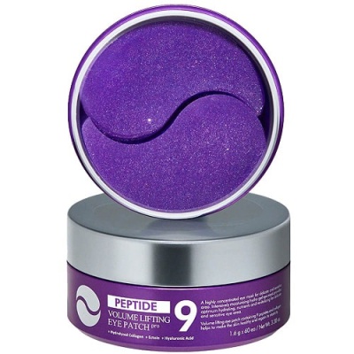 Патчи-лифтинг гидрогелевые для век с пептидами Medi-Peel 9 VOLUME LIFTING EYE PATCH PRO