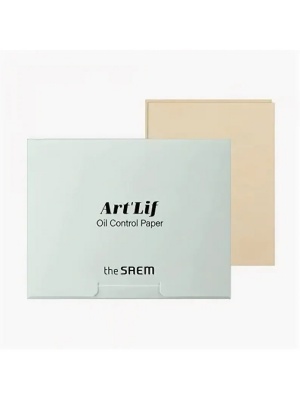 Салфетки косметические матирующие The Saem Art'Lif Oil Control Paper 80шт