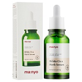 Сыворотка для лица против воспалений успокаивающая MANYO BIFIDA CICA HERB SERUM, 50мл