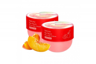 Крем для лица персик Farmstay Real Peach All-in-one Cream