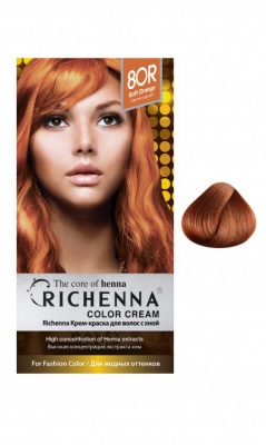 Крем-краска для волос с хной Richenna