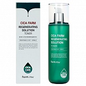 Тонер восстанавливающий для лица с центеллой Farmstay Cica Farm Regenerating Solution Toner