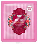 Маска гидрогелевая для лица с маслом болгарской розы Koelf Ruby & Bulgarian Rose Mask Pack