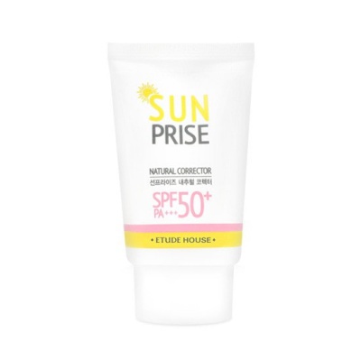 Солнцезащитный крем для кожи Etude House Sun Prise Natural Corrector  SPF50+ PA+++