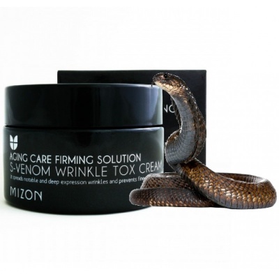 Крем для лица с экстрактом яда храмовых змей Mizon S-Venom Wrinkle Tox Cream