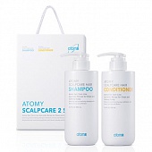 Набор шампунь и кондиционер для волос Atomy Scalpcare 2 Set