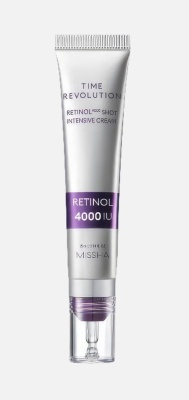 Крем для лица концентрированный MISSHA Time Revolution Retinol 4000 Shot Intensive Cream, 25 мл