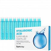 Филлер для волос с гиалуроновой кислотой Farmstay Hyaluronic Acid Super Aqua Hair Filler