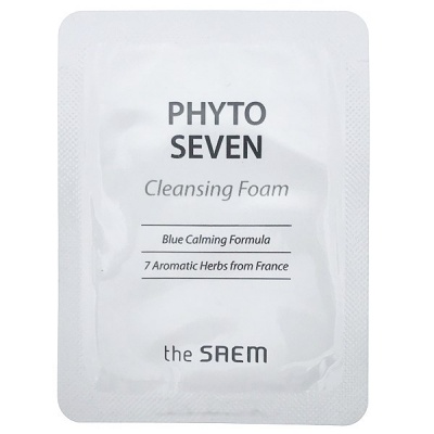 Пенка для умывания пробник The Saem Phyto Seven Cleansing Foam Sample 