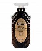 Шампунь для волос бессиликоновый бессульфатный кератиновый восстанавливающий Japonica Diane Extra Damage Repair