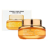 Крем для сияния кожи лица с витамином С и транексамовой кислотой LEBELAGE VITAMIN C PURE CREAM