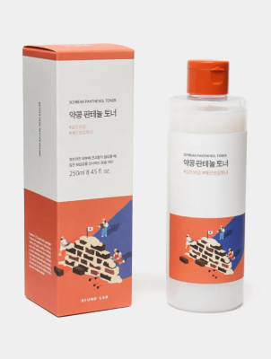 Тоник для лица восстанавливающий ROUND LAB SOYBEAN PANTHENOL TONER, 250мл