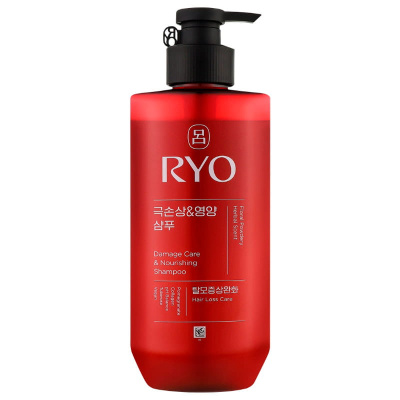 Шампунь питание для поврежденных RYO Damage Care & Nourishing Shampoo, 480мл