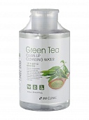 Вода очищающая с экстрактом зеленого чая 3W Clinic Green Tea Clean-Up Cleansing Water