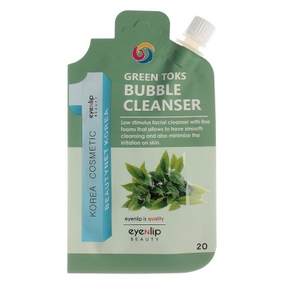 Пенка для умывания Eyenlip Pocket Green Toks Bubble Cleanser