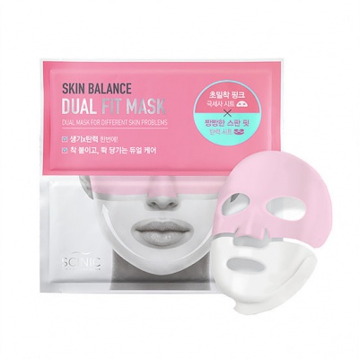Двухфазная маска для лица Scinic Balance Dual Fit Mask