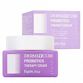 Крем с пробиотиками для восстановления кожи FarmStay Derma Cube Probiotics Therapy Cream