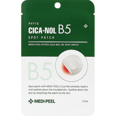 Патчи от прыщей с центеллой точечные успокаивающие Medi-Peel PHYTO CICA-NOL B5 SPOT PATCH, 12 шт*12 м