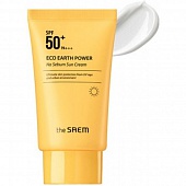 Солнцезащитный крем водостойкий The Saem Eco Earth Waterproof Sun Cream SPF 50+ PA++++