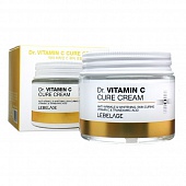 Крем для лица осветляющий с витамином С LEBELAGE Dr. VITAMIN C CURE CREAM