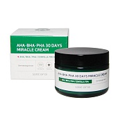 Крем для проблемной кожи восстанавливающий Some By Mi AHA/ BHA/PHA 30 Days Miracle Cream