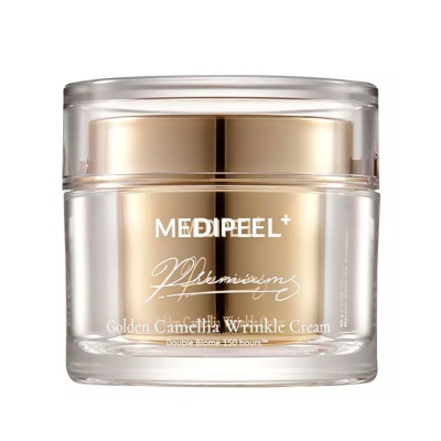 MD Крем для лица с экстрактом золота антивозрастной Medi-Peel Premium Golden Camellia Wrinkle Cream, 50мл