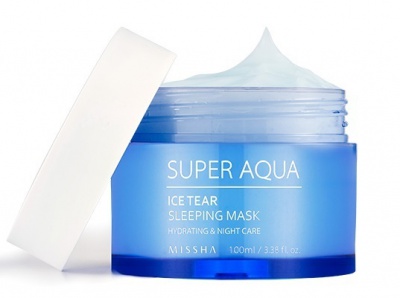 Ночная увлажняющая маска Missha Super Aqua Ice Tear Sleeping Mask